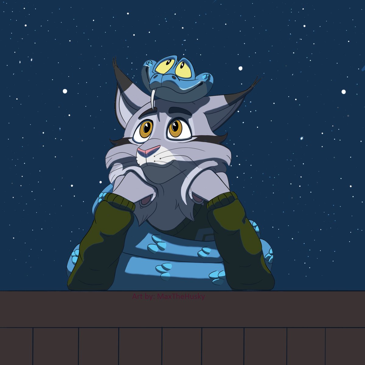 MaxTheHusky tweet media