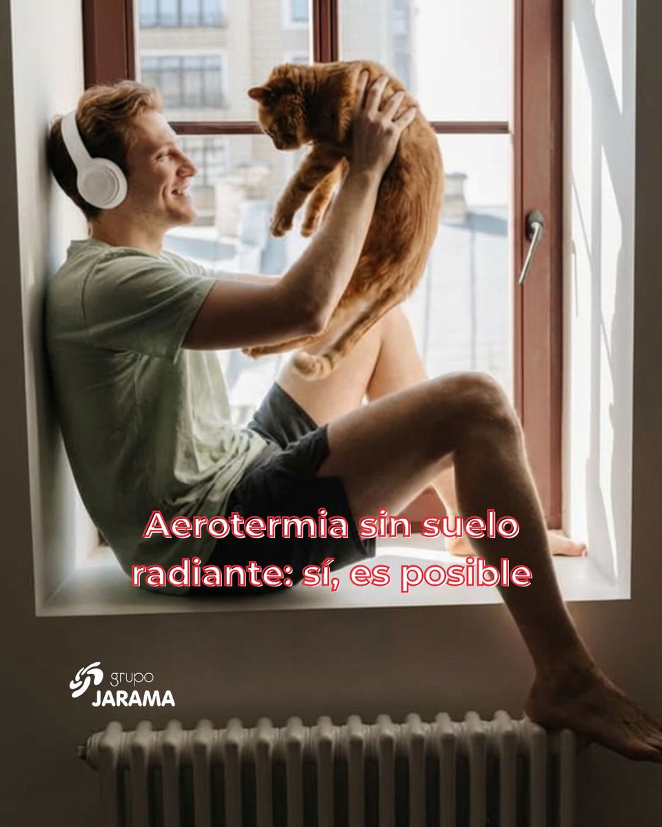 🔥 ¿Aerotermia sin suelo radiante? Sí, y puede ser la mejor opción ❄️
En el artículo te contamos:
✔️ Qué alternativas tienes (y cuándo elegir cada una)

👉  grupo-jarama.com/blog/aerotermi…

#Aerotermia #Climatización #Instaladores #EficienciaEnergética