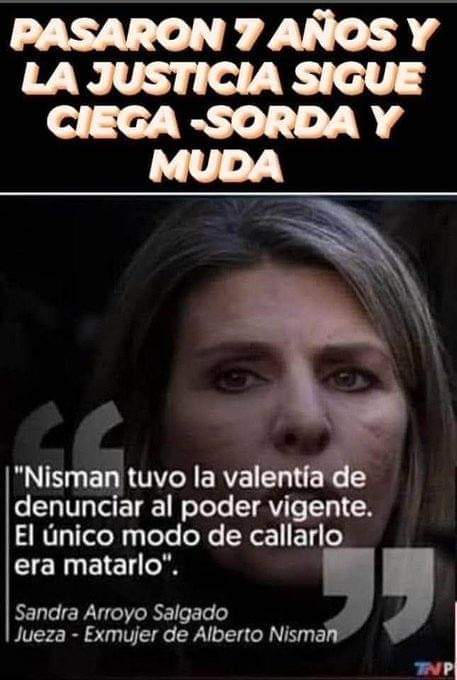 JUSTICIA POR NISMAN!!!!