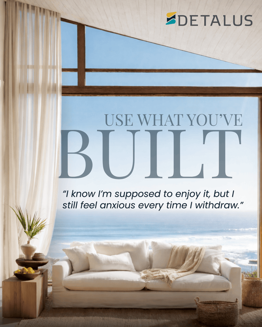 DetalusSTL's tweet photo. You’ve spent decades saving and preparing, but for many retirees, shifting from saving to spending can feel harder than expected.

Questions like “Am I spending too fast?” or “What if I need this later?” are more common than you might think. https://t.co/ELdmUEfIMx