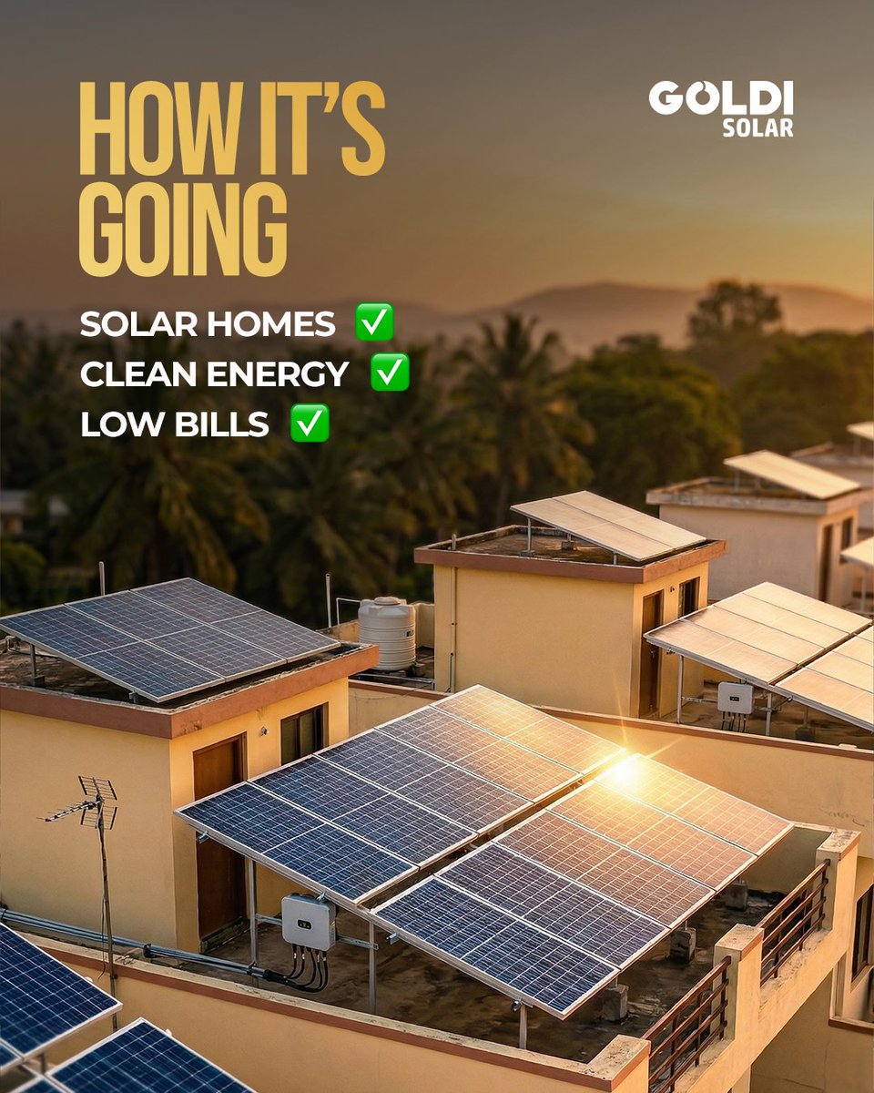 Goldi Solar Pvt. Ltd. tweet media
