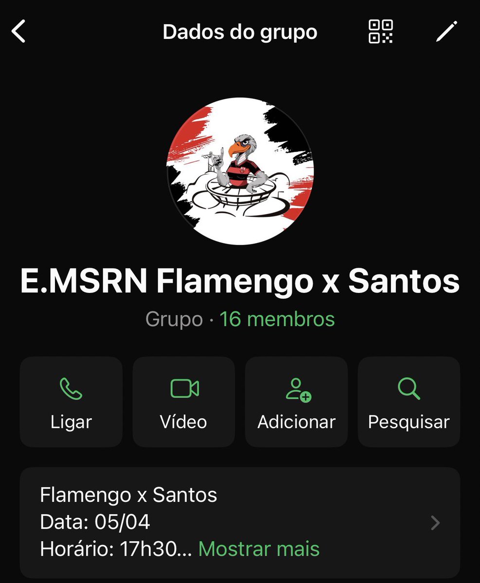meninas_srn's tweet photo. Grupo criado. 
Meninas que quiserem companhia para estar no Maracanã no jogo do dia 5, podem entrar. Vem com a gente! ❤️🖤
https://t.co/ha3hbfTfbI https://t.co/w6sQp1VOwi
