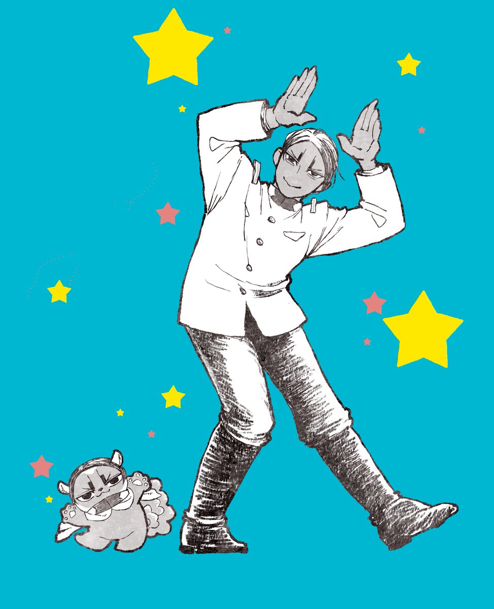 フォゼちゃんと🎏ちゃん。
ウチノコさんがぽけみくみにいったので、描きたくなっちゃいました。