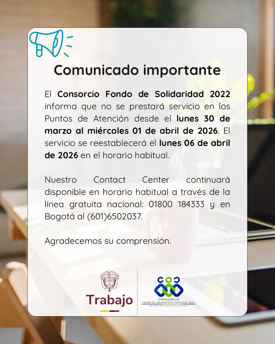 Fondo de Solidaridad Pensional tweet media
