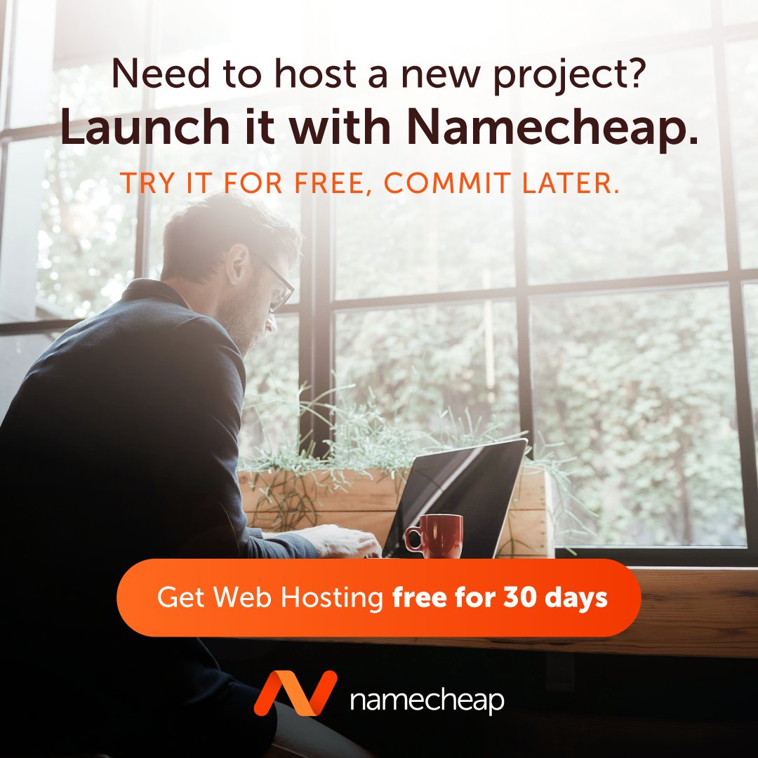 Namecheap.com tweet media