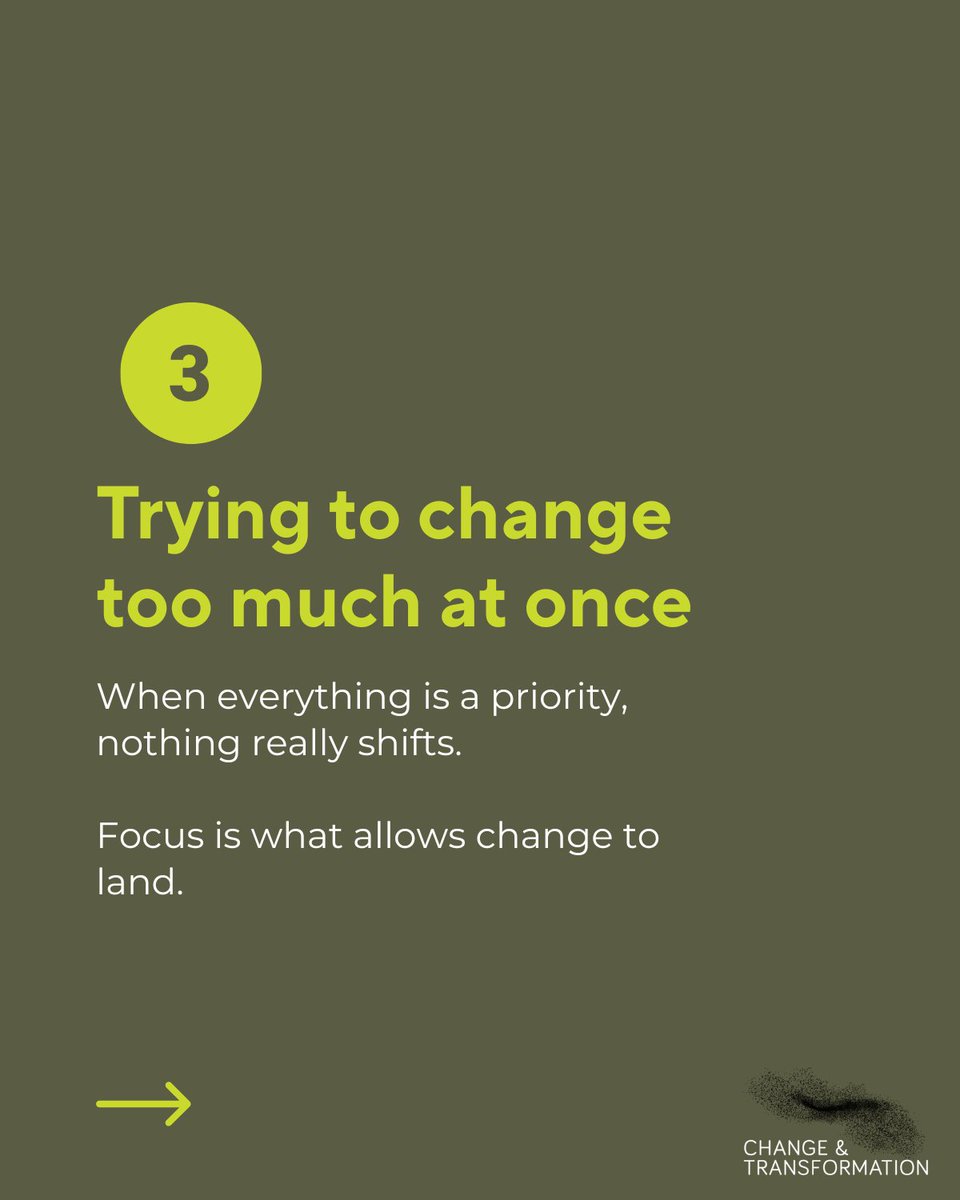 ChangeTransform's tweet photo. 4 Things Leaders Get Wrong About Change

#Leaders #Change #Transformation #Strategy #Reflect https://t.co/uKDb9PiO0n