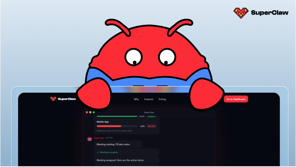 SuperClaw tweet media