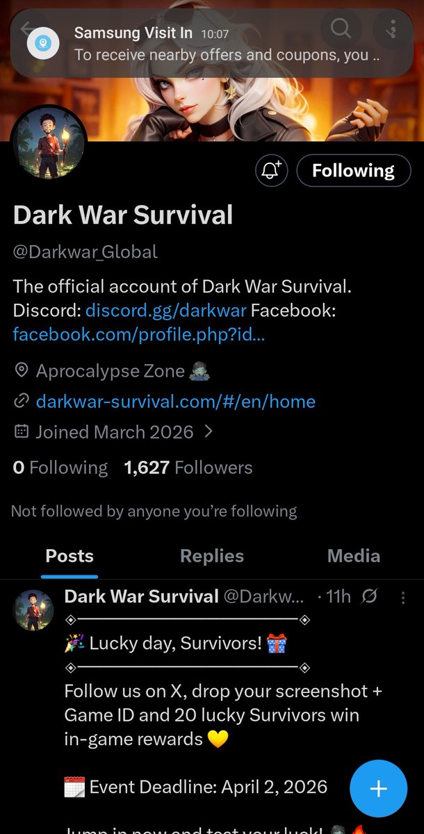 InspireRae's tweet photo. @Darkwar_Global 1232215237000464 https://t.co/lLsk0GWL5Y