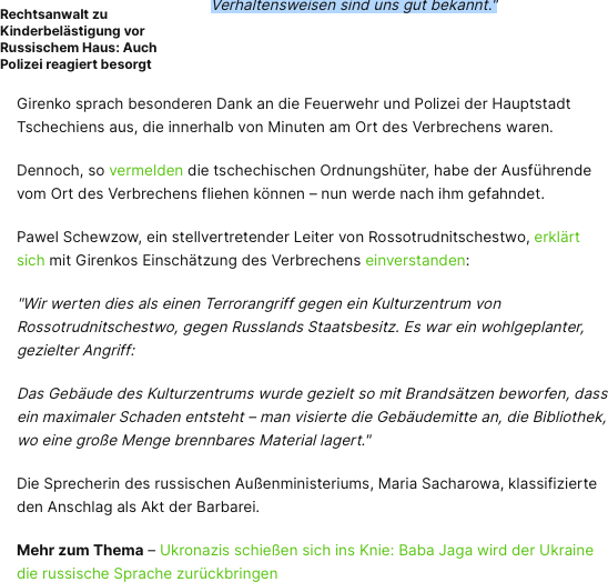 Alternatives Russisches Haus für Berlin tweet media