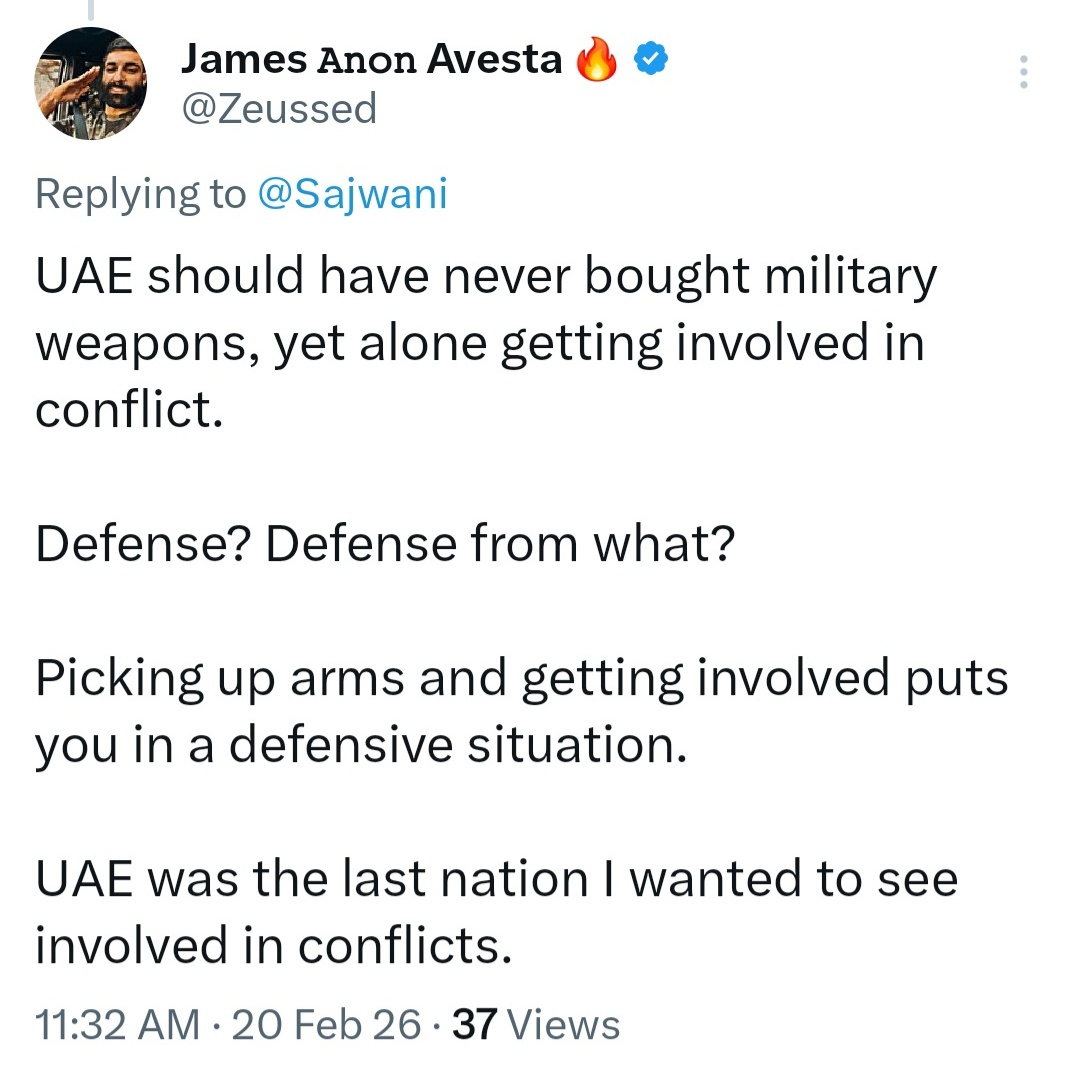 James 𝙰𝚗𝚘𝚗 Avesta 🔥 tweet media