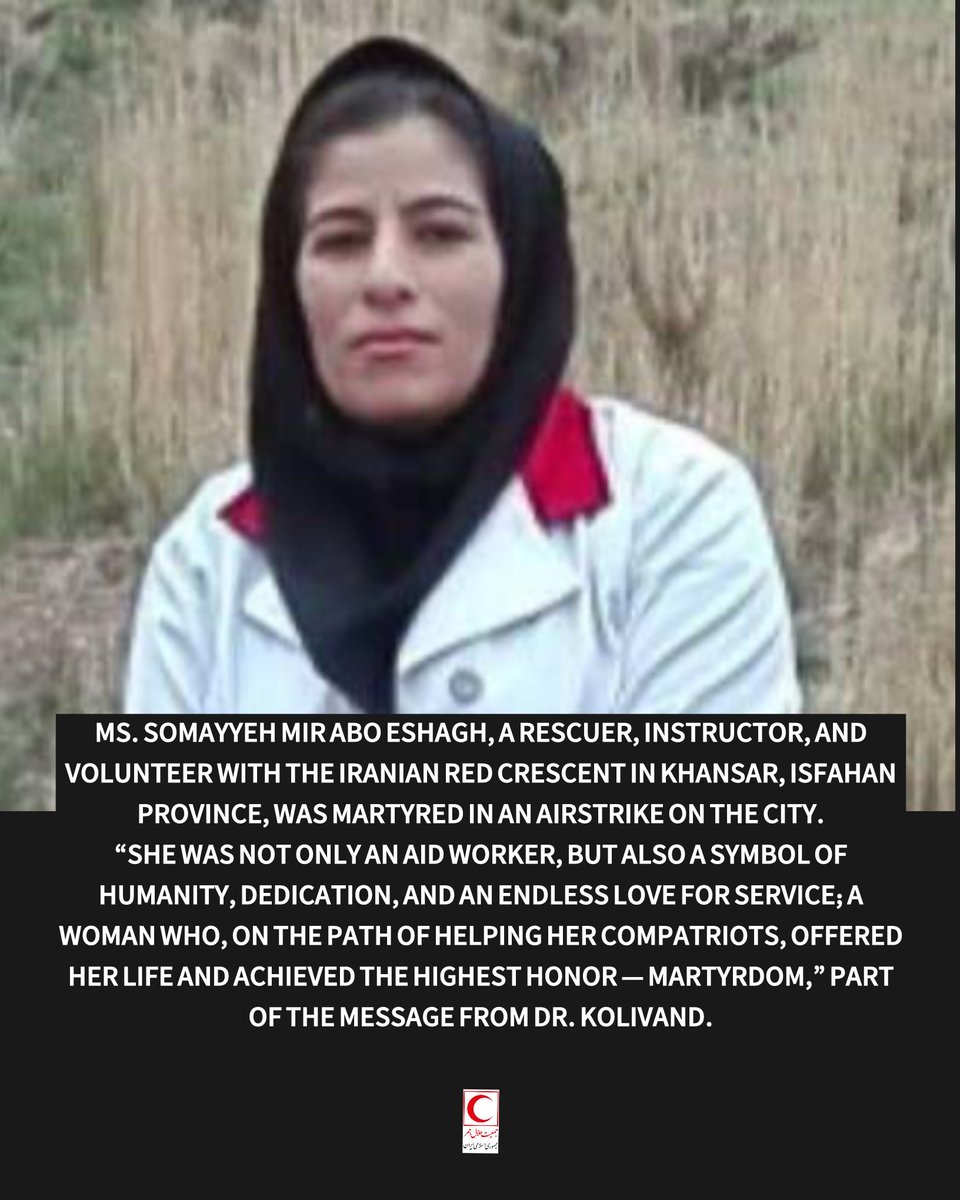 جمعیت هلال‌احمر ایران tweet media