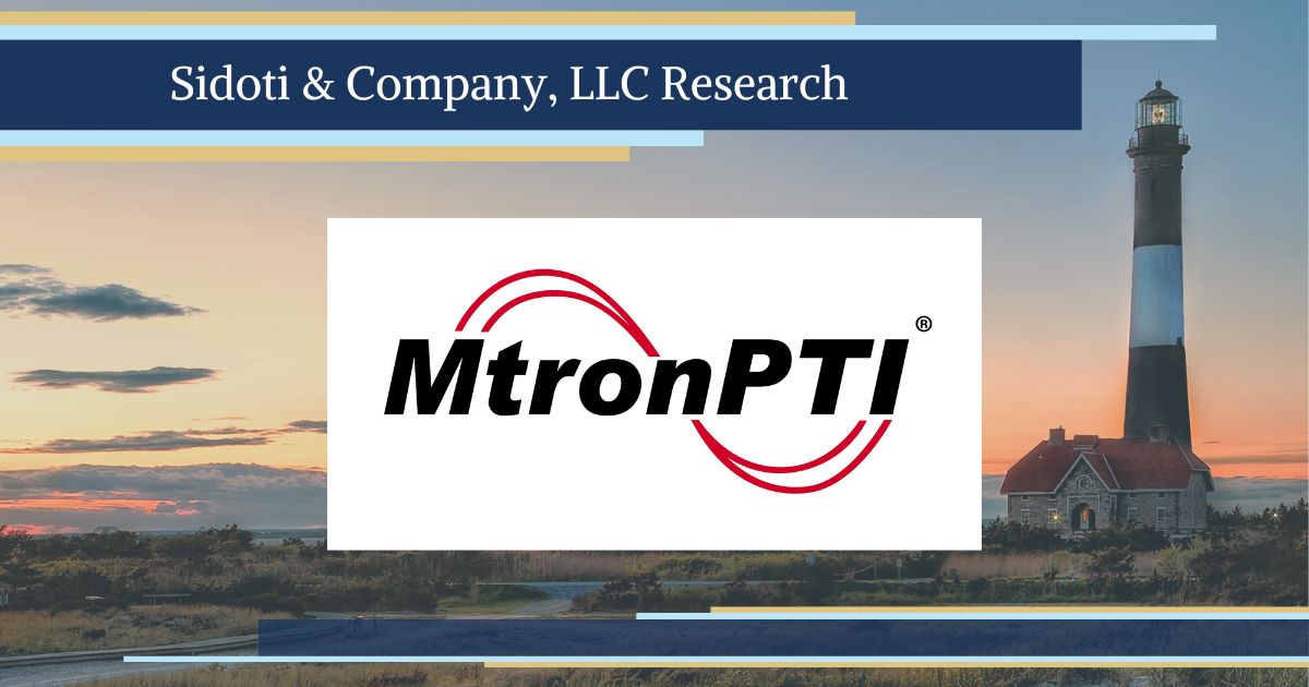 Sidoti & Company, LLC tweet media