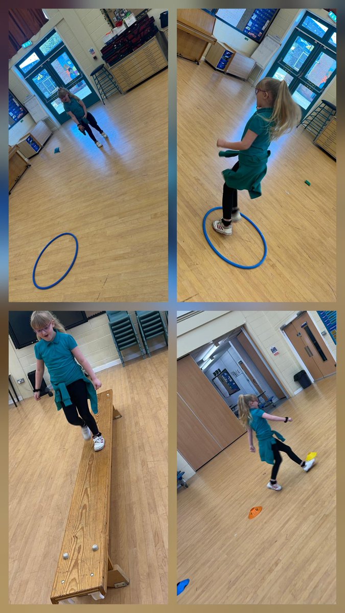 MissSF11's tweet photo. Y1 girls had a fab time weaving around our obstacle course for Rotherham Girls Sports Week with Miss Pell 😁 @ColeridgeSchool https://t.co/6G4Idy6Uot