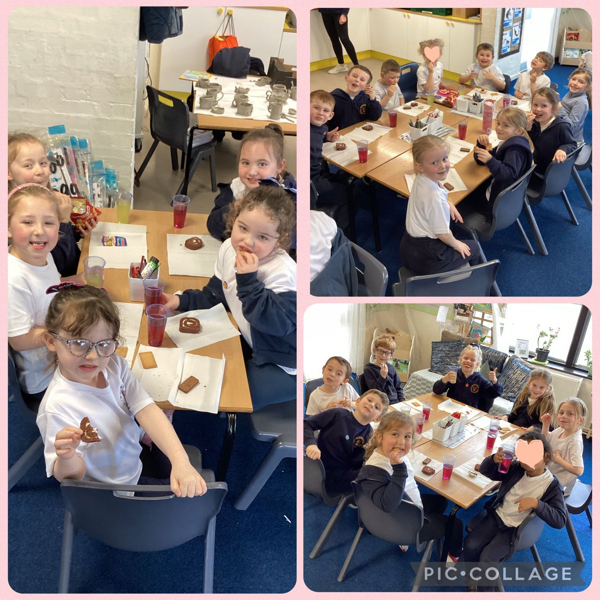 #WerringtonYear 1 have celebrated the end of our pottery topic with a tea party. They really enjoyed spending time with friends, listening to music and of course, eating! Happy Easter🐣