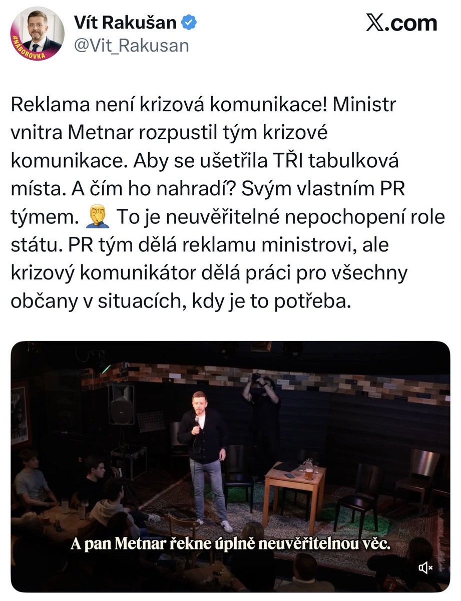Lubomír Metnar tweet media