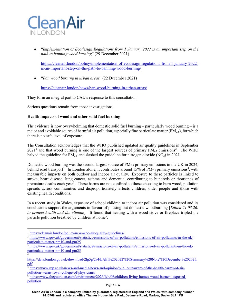 Clean Air in London tweet media