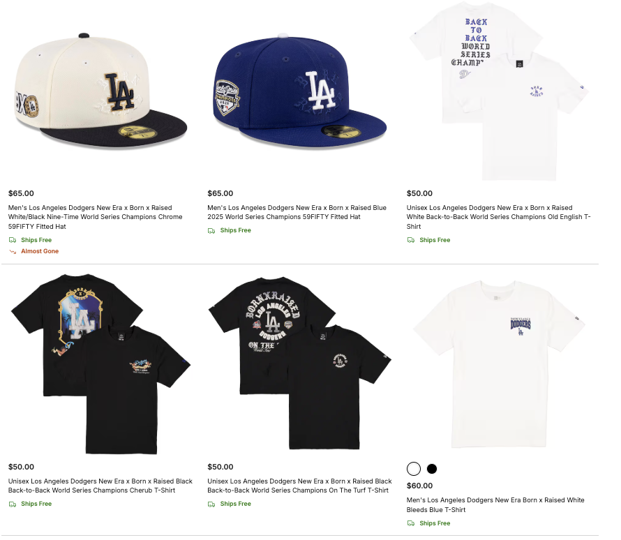 snkr_twitr's tweet photo. AD: Born x Raised x New Era Dodgers Back-to-Back Champions Collection

MLB https://t.co/VuZwV3SxBX
New Era https://t.co/R7VAS4wAH2 https://t.co/UVv6wZEW3f