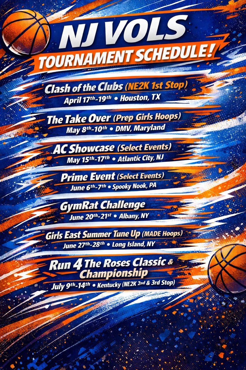 itzkhloe_8's tweet photo. Official AAU basketball schedule!! Looking to get recruited and get in contact with coaches. 

CO’27 
5’7
130lbs
Combo Guard (point/shooting)

Mobile: +1 (973) 380-1989
Email: khloethomas483@gmail.com
Coaches Mobile: (908) 208-5424
Coaches Email: aakridge17@gmail.com https://t.co/GnbLk3Bn1E