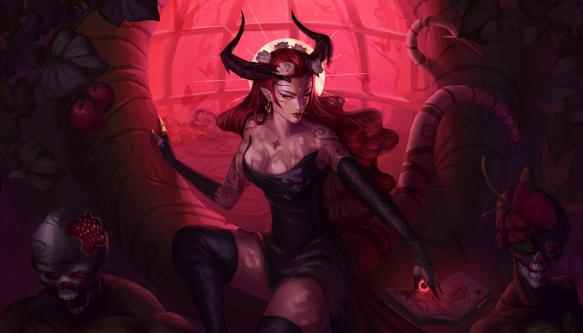 Erex_art_'s tweet photo. Lilith - Commissioned artwork https://t.co/v2h8zszoyY