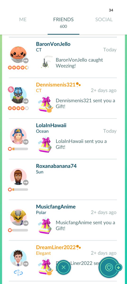 hayley0719's tweet image. My biggest pet peeve, why does the friend filtering not even work? Kills me when I'm trying to open in order of top friends to expedite forever friends 😭😭 such simple logic broken. Am I surprised tho? Nope, classic.

#PokemonGO #PokemonGOApp #PokemonGOBugs #PokemonGOFriends