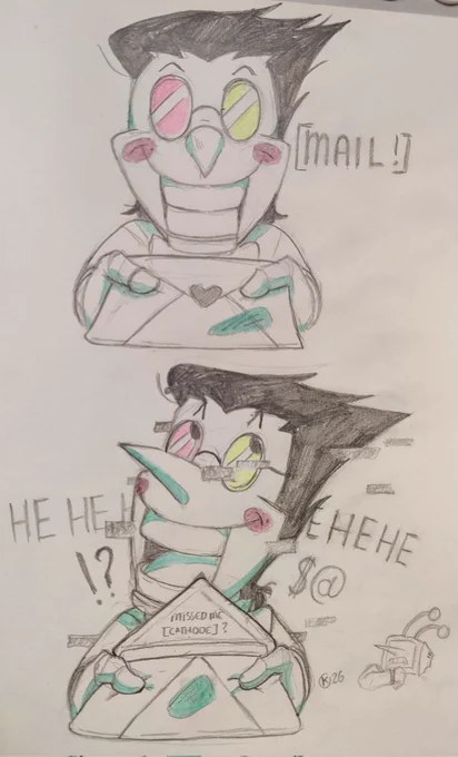 I know you're hearing the song #DELTARUNE #spamtenna #spamton