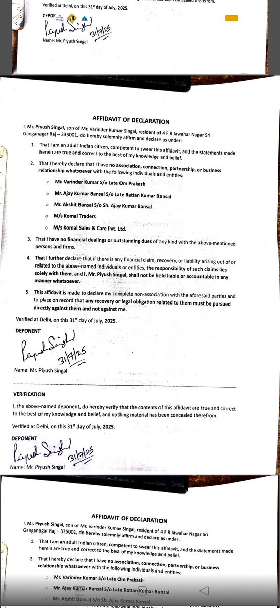 piyush singal tweet media