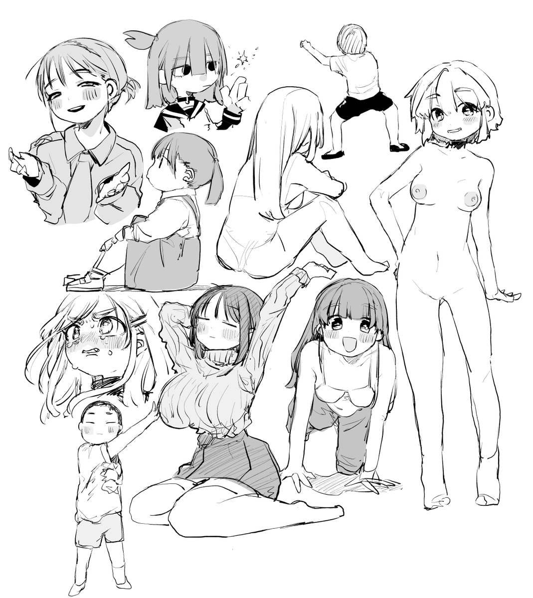 少し前のらくがき詰め合わせ 