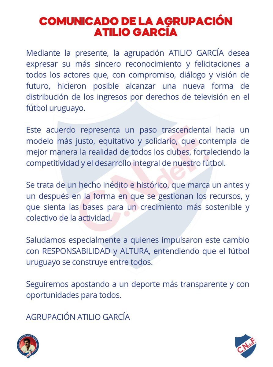 Agrupación ATILIO GARCIA tweet media