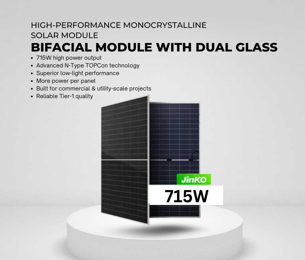 715 watts module, a huge block costs only 11k.

Not having panels on your roof is a waste of roof.

#kenyarising