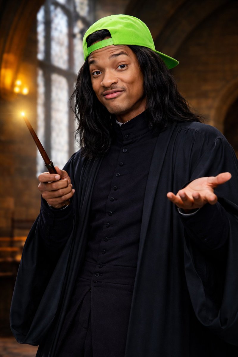 We saw a look at Paapa Essiedu as Snape in the #HarryPotter trailer. 🧪

Good actor, but the casting? Even Black fans aren't all keen. Turning the Marauders into wealthy kids bullying a Black peer doesn't look right.

#TheHalfBloodPrinceOfBelAir 🏰✨

#TVAdaptation #SnapeCasting