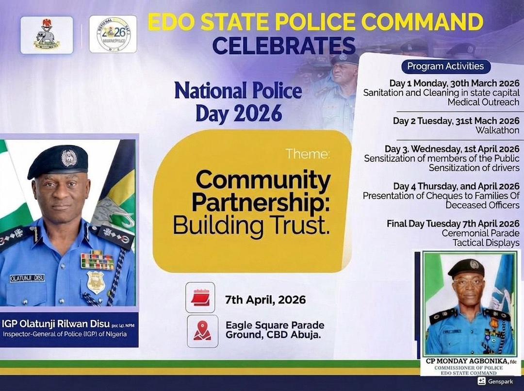 Edo State Police Command tweet media