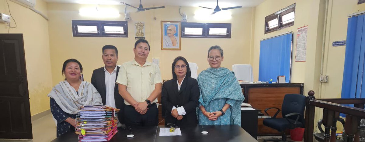 kani_nada's tweet photo. Today, I had the opportunity to interact with a Member and the District Consumer Protection Officer along with the staff of the District Consumer Disputes Redressal Commission,Yupia 
They  informed that consumers can file complaints online  through 
e-Jagriti portal. https://t.co/VFVH6kqlaY