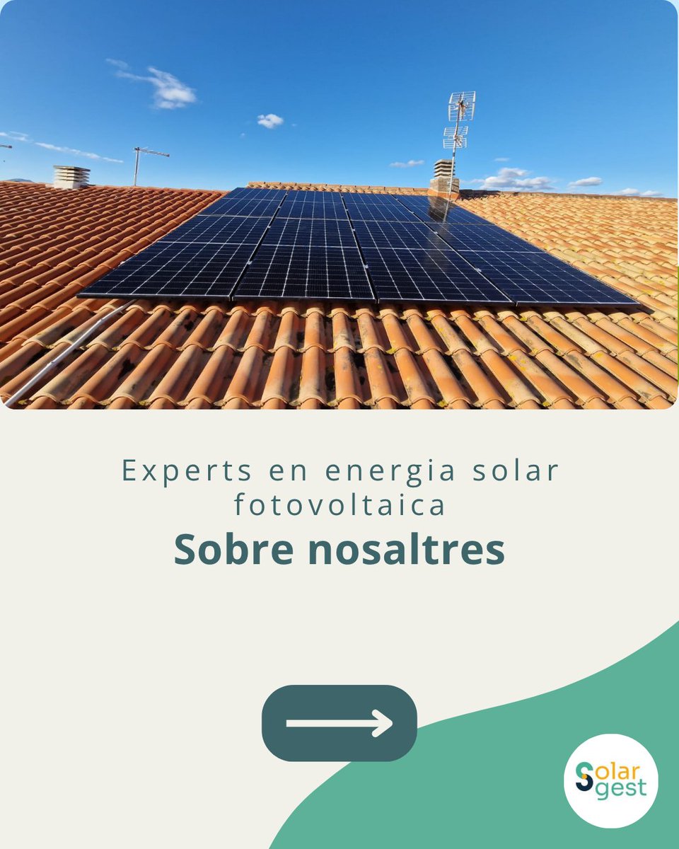 solargest_cat's tweet photo. ☀️ Som Solargest: Passió per l’energia solar, experiència i compromís amb cada projecte.

📍 Des de fa més de 15 anys, treballem per fer l’autoconsum més fàcil, oferint solucions completes: des del disseny fins a la instal·lació, sense intermediaris i cuidant cada detall. https://t.co/Q5cxIeyNnF