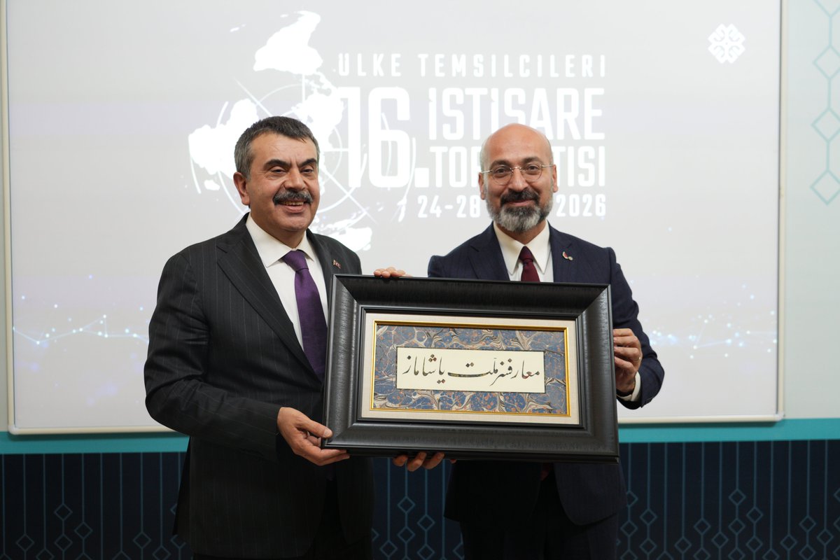 ❝Türkiye Maarif Vakfı, Türkiye Cumhuriyeti Devleti’ni uluslararası alanda onurlu bir biçimde ve değerlerimize yakışır şekilde temsil eden temel mekanizmadır. Millî Eğitim Bakanlığı ve Türkiye Maarif Vakfı arasında 'iş birliği' kavramından bahsetmeyi bile zül sayarım; çünkü biz