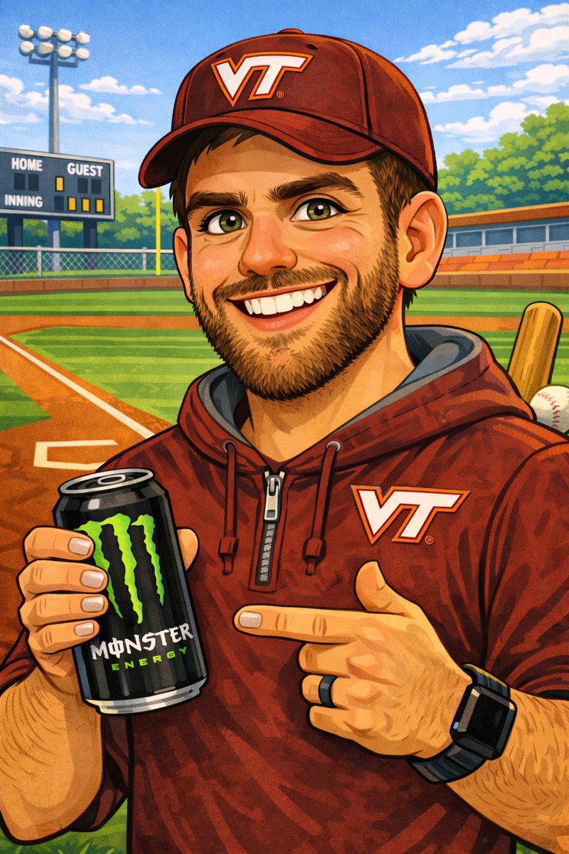 VTsportmed's tweet image. ATC Spotlight! 

Name: Kyle Staggers 
Title: Director, Sports Medicine - Baseball
Pre-game ritual: dap and hug each position player, handshake for each pitcher (except starter)
Caffeine of choice: Monster Ultra Zero

Thank you, Kyle! 

#natm #sportsmedicine #athletictraining