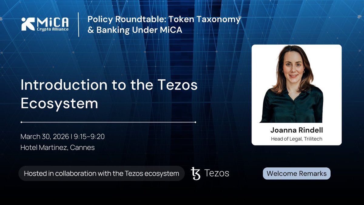 MiCA Crypto Alliance tweet media