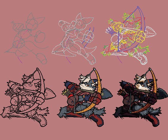bow and arrow