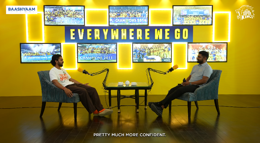 rutu_fc_31's tweet photo. "a lion's silent breath is more dangerous than its roar, so definitely we are all looking forward to having a great season" - Captain Rutu🦁💛

go watch, our captain's first ever podcast only at: https://t.co/ojPHDNWRLL

#RuturajGaikwad #CSK #IPL2026 @ChennaiIPL https://t.co/b8VaMEEO6z