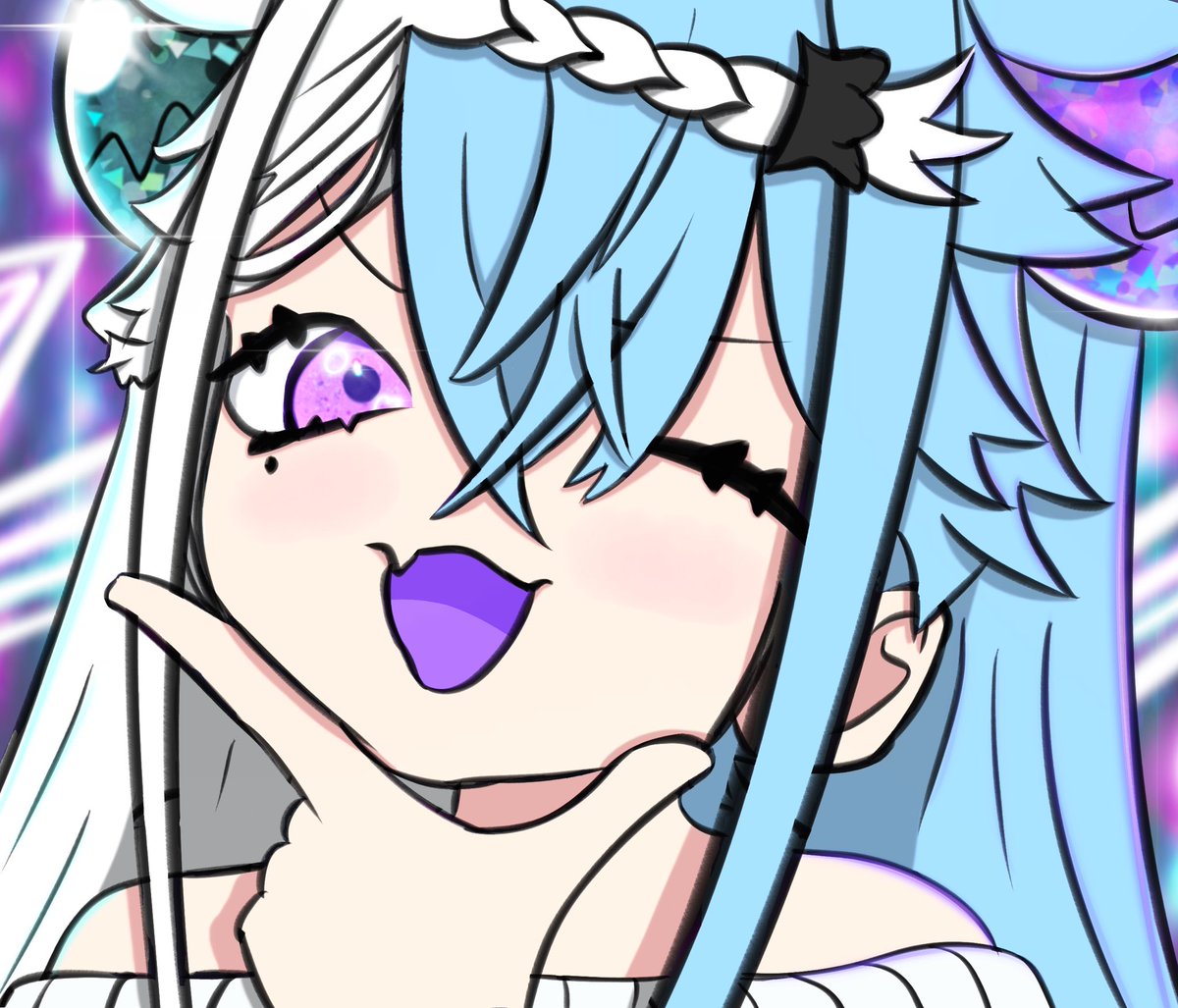 Iimitliss 💙💜 tweet media