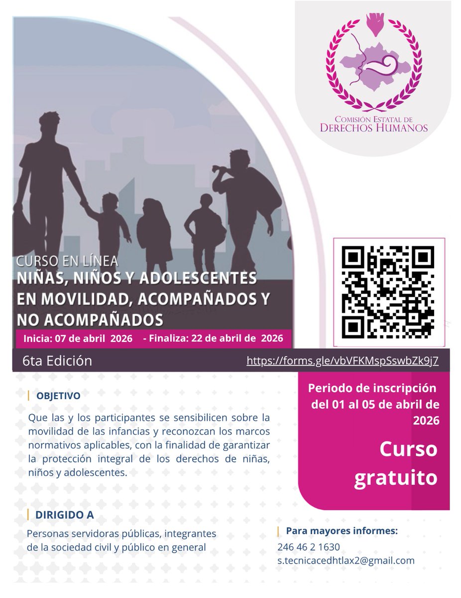 Comisión Estatal de Derechos Humanos de Tlaxcala tweet media