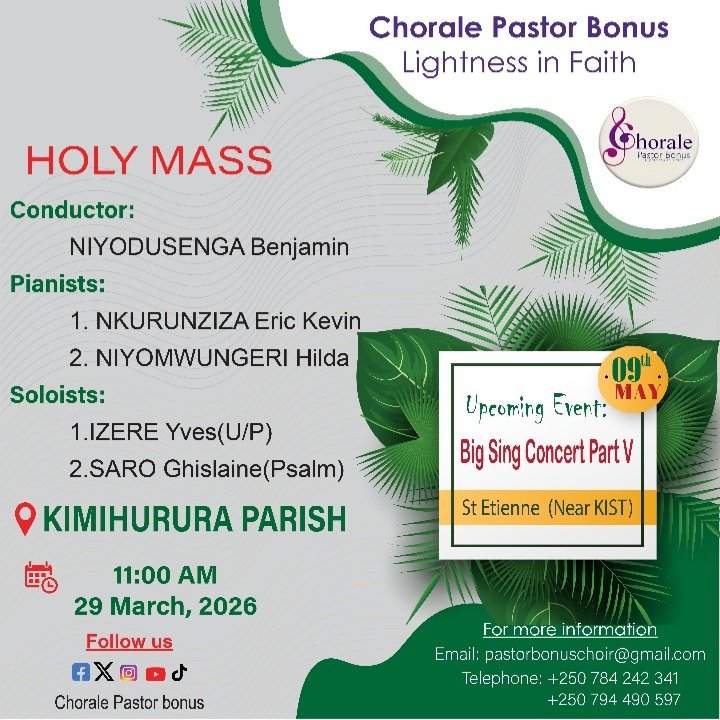 Pastor Bonus Choir tweet media