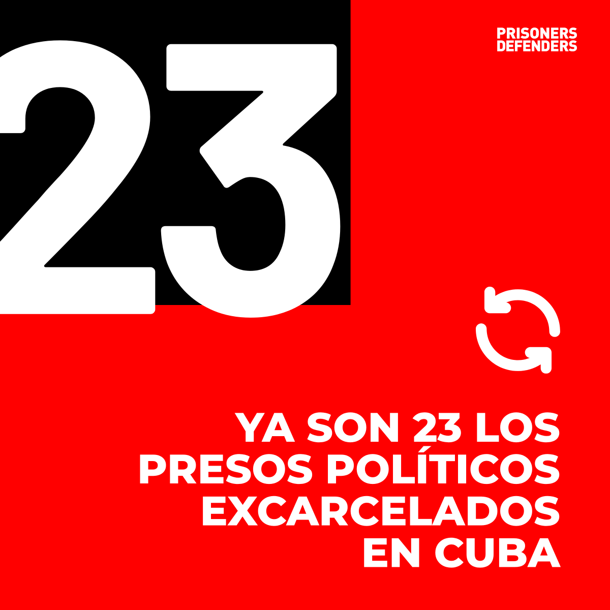 Prisoners Defenders tweet media