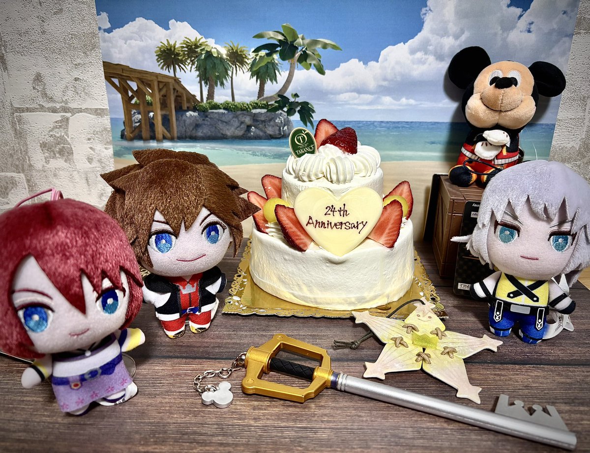 キングダムハーツ24周年おめでとう🎉
これからもずっと応援しております☺️

#KH