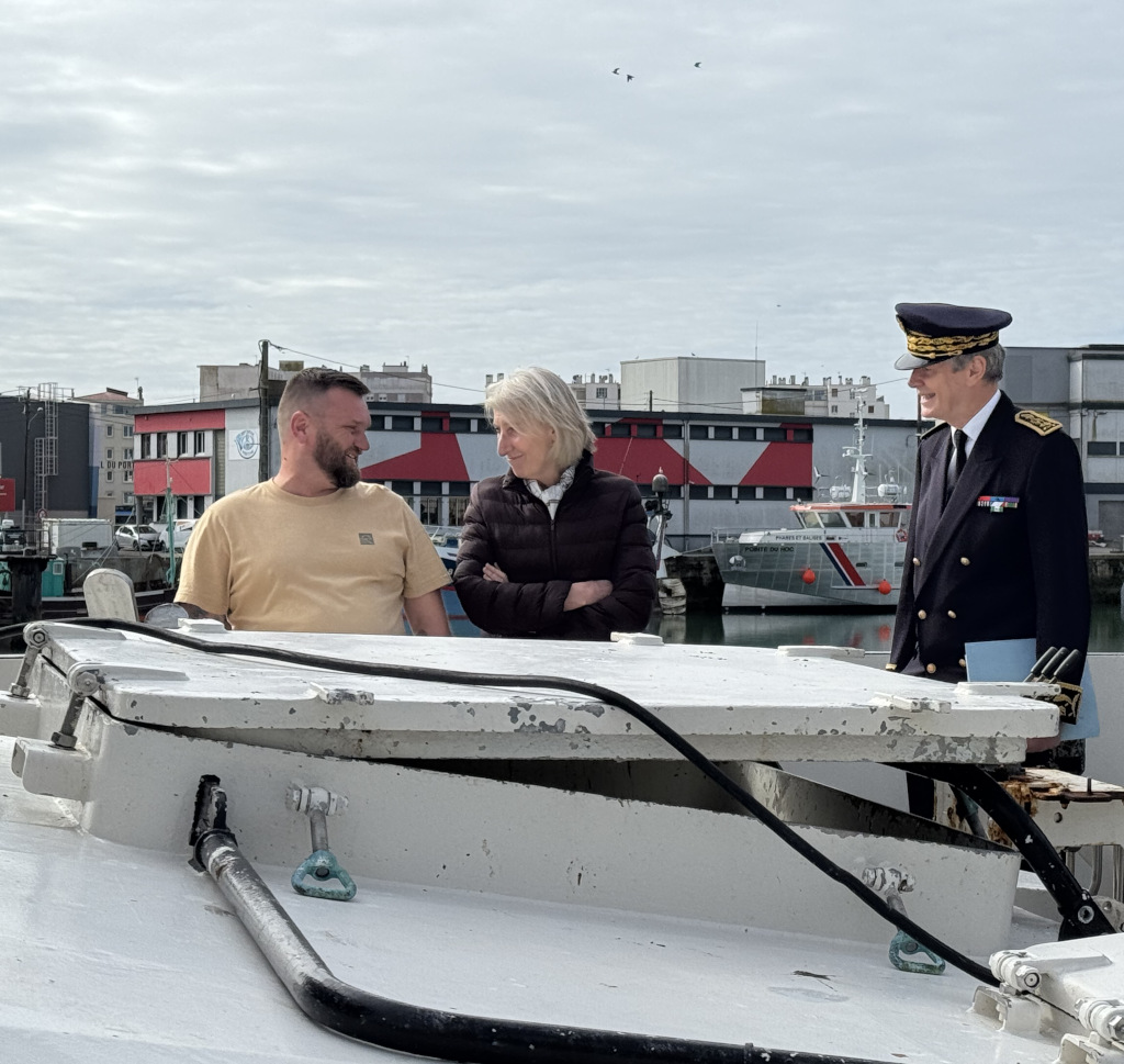 Image de Préfet de la Vendée - Déplacement aux Sables d'Olonne de Catherine Chabaud Catherine Chabaud, ministre déléguée chargé de 