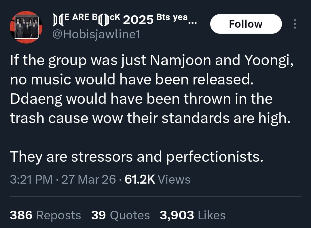 StMinValentino's tweet image. On the left is a big yg biased who is spreading misinformation, when all rapline were doubtful of the way arirang sample was mixed to the song, including hobi.

On the right is the outcome of these misinformed half-truth takes, leading to more ppl making up new lies about members