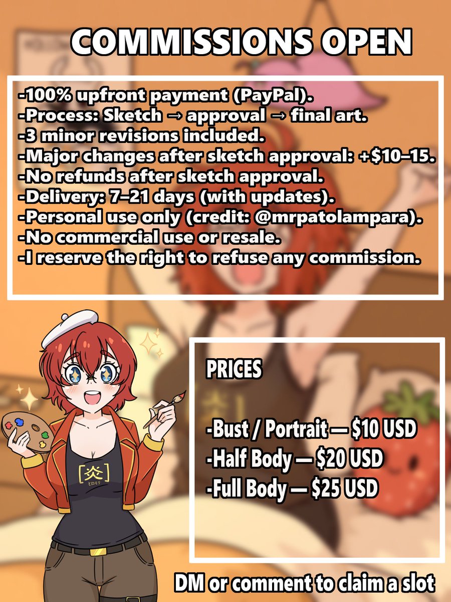 Mrpato | COMM OPEN (3/4 slots available) tweet media