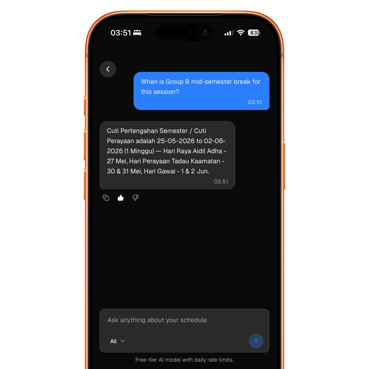 Dekat platform sebelah dah viral. Jadi nak promote kat sini. Bila UiTM Cuti?

bilauitmcuti.com