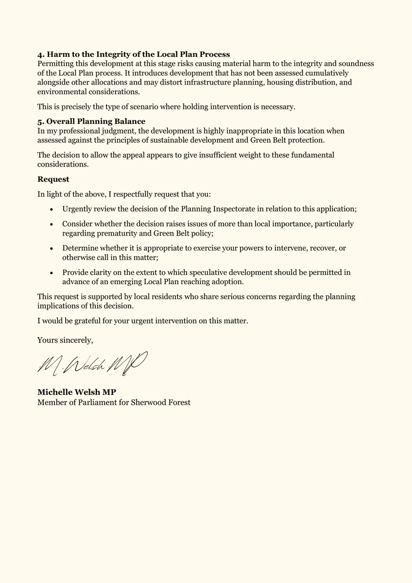 Michelle Welsh MP tweet media