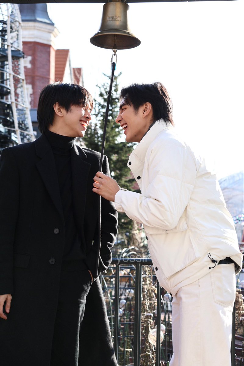 幸せの鐘🔔
2人が幸せになりますように🤍

#เจ้าแก้มก้อน #fluke_natouch 
#peterpanzz_w #WhiteMemoriesWithFlukePeterpan  
#白い恋人パーク