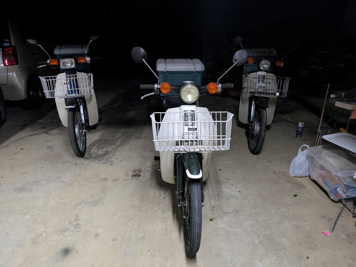 ha_roku's tweet photo. #バイク乗りとして軽く自己紹介
名前:ろっく
性別:男
年齢:33
乗歴:50:2018年7月　デラックス
70:2019年8月　デラックス
90:2025年3月　カスタム
身長:163cm
愛車:スーパーカブ50、70、90
出身:北関東
足付き 爪先 https://t.co/0YnYnpzHD1